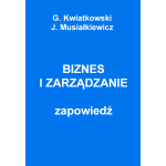 Biznes i zarządzanie - podręcznik